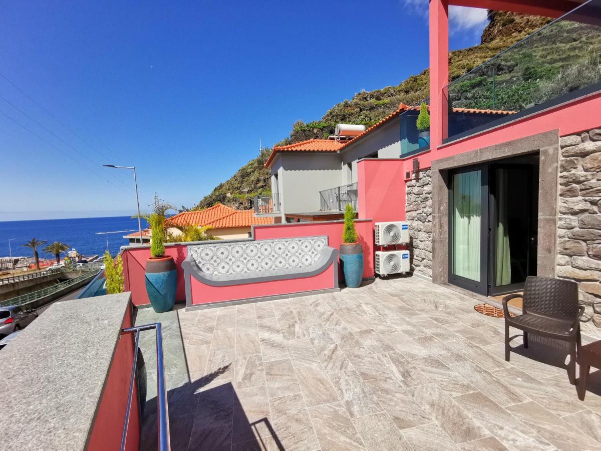 Charming Studios In Calheta Beach - Villa Esmeralda ภายนอก รูปภาพ